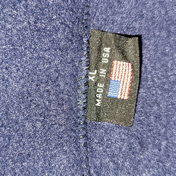 Vintage. Made in USA. Columbia Pictures. Full-zip fleece vest. Men's size XL. - Picture 2 of 14